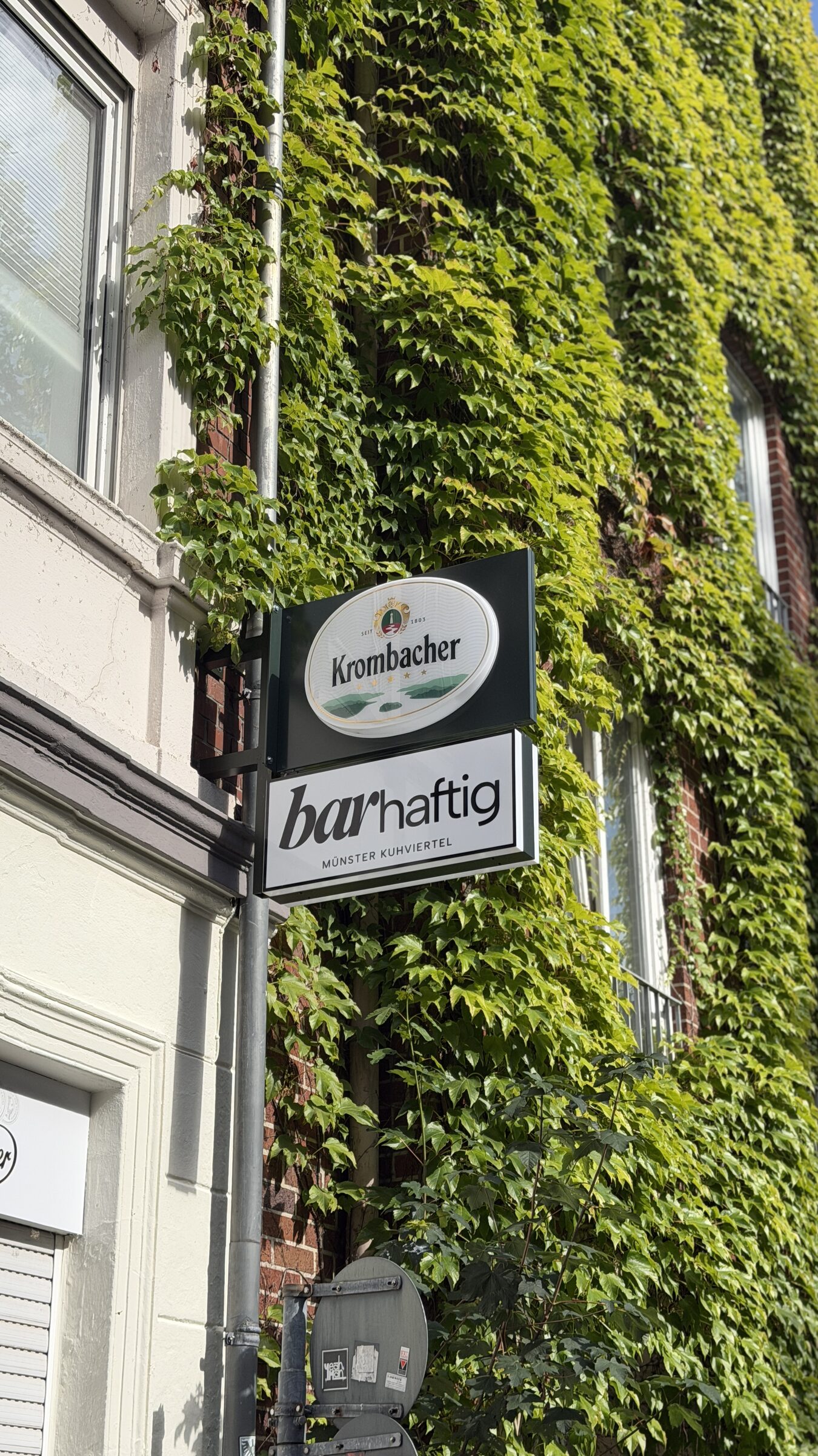 Fassade von Barhaftig, vertikale Ansicht